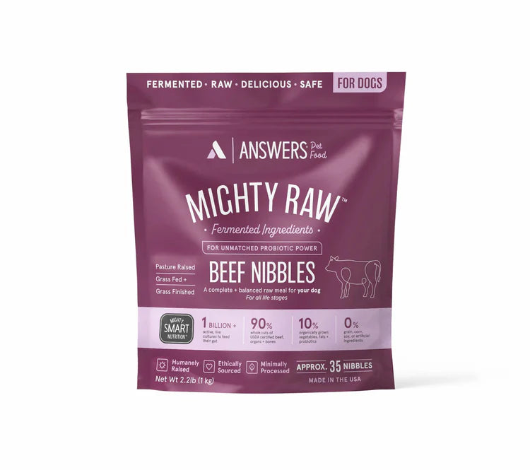 Answers Raw Beef Nibbles 2.2lb