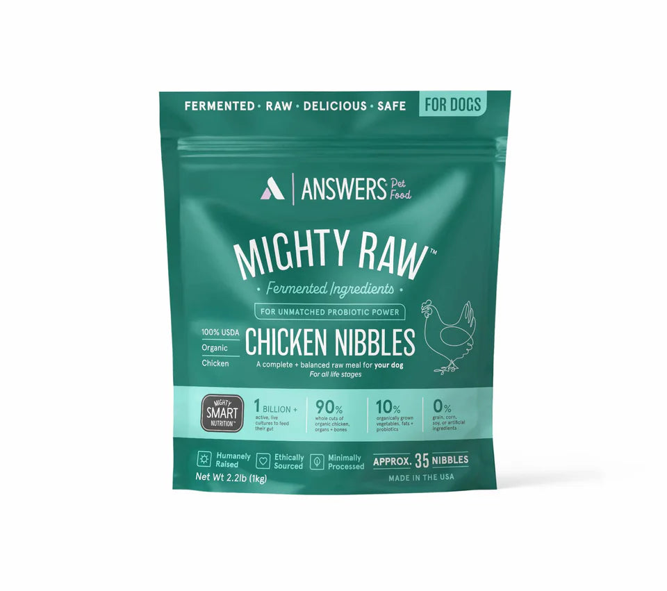 Answers Raw Chicken Nibbles 2.2lb