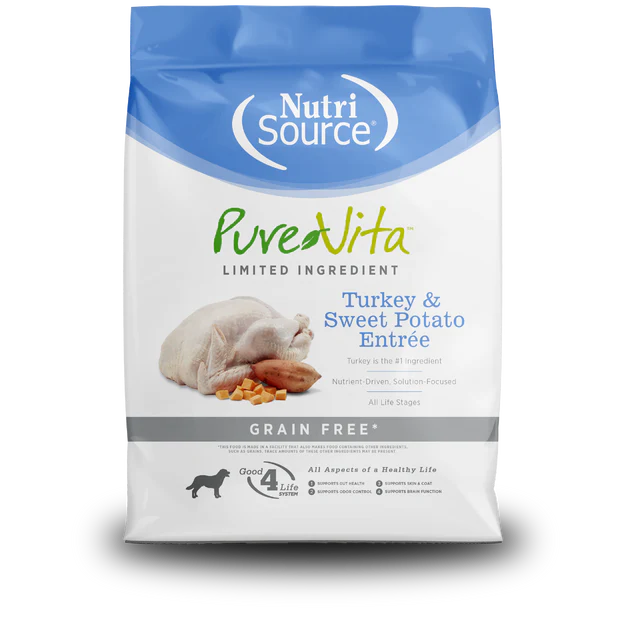 Pure Vita Grain Free Turkey & Sweet Potato Entree