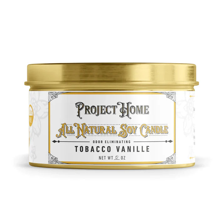 Project Home Soy Candle Tobacco Vanille