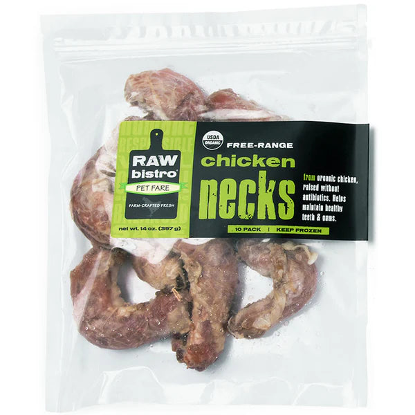 Raw Bistro Organic Chicken Necks