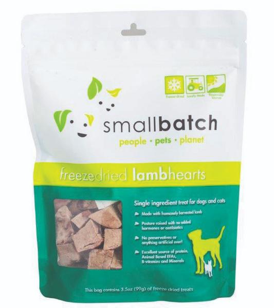 Freeze-Dried Lamb Hearts