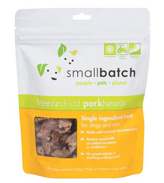 Freeze-Dried Pork Hearts