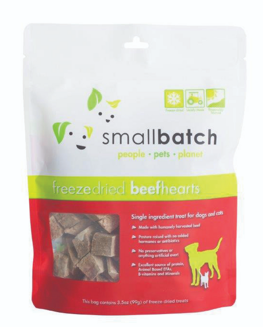 Freeze-Dried Beef Hearts