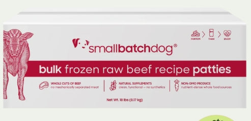 Smallbatch Frozen Beef Sliders/Patties