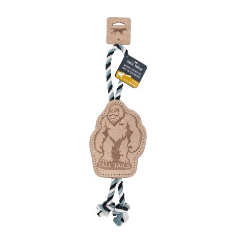 Leather Big Foot Tug Toy