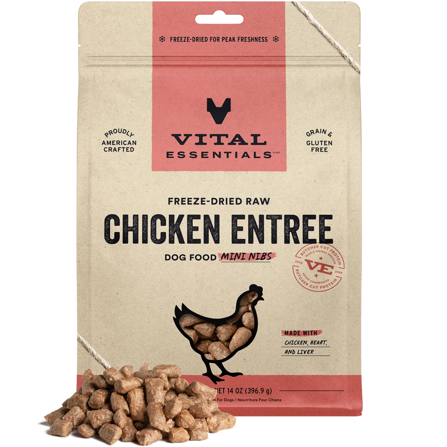 Freeze-Dried Chicken Nibs