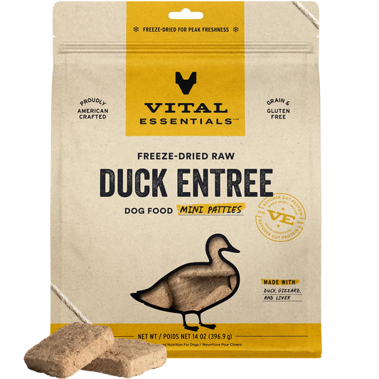 Freeze-Dried Duck Patties