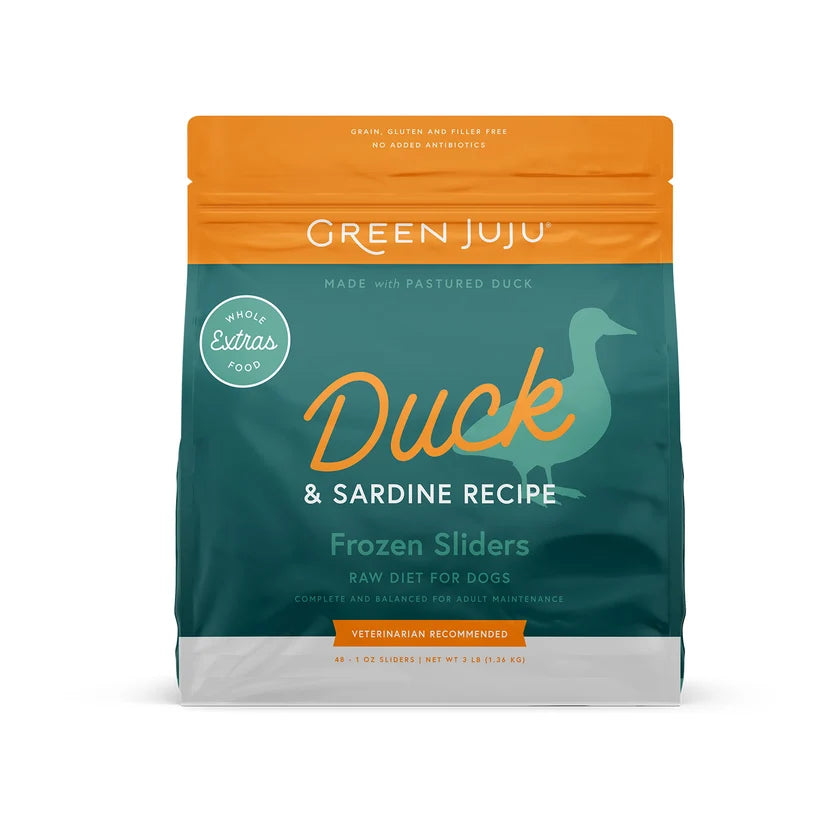 Green Juju Duck & Sardine