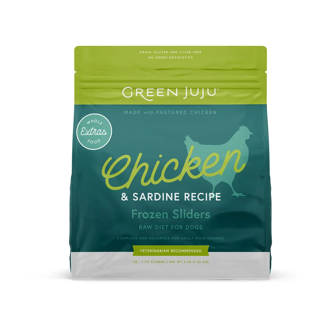 Green Juju Chicken & Sardine