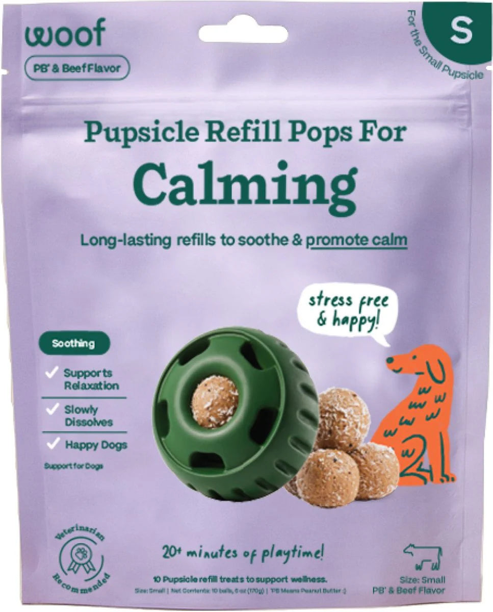 Woof Pupsicle Refill Pops for Calming