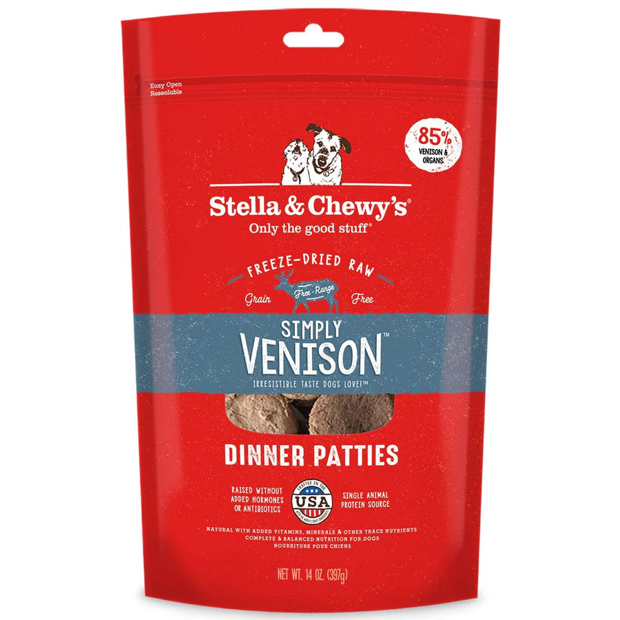 Stella & Chewy Freeze-Dried Venison Patties