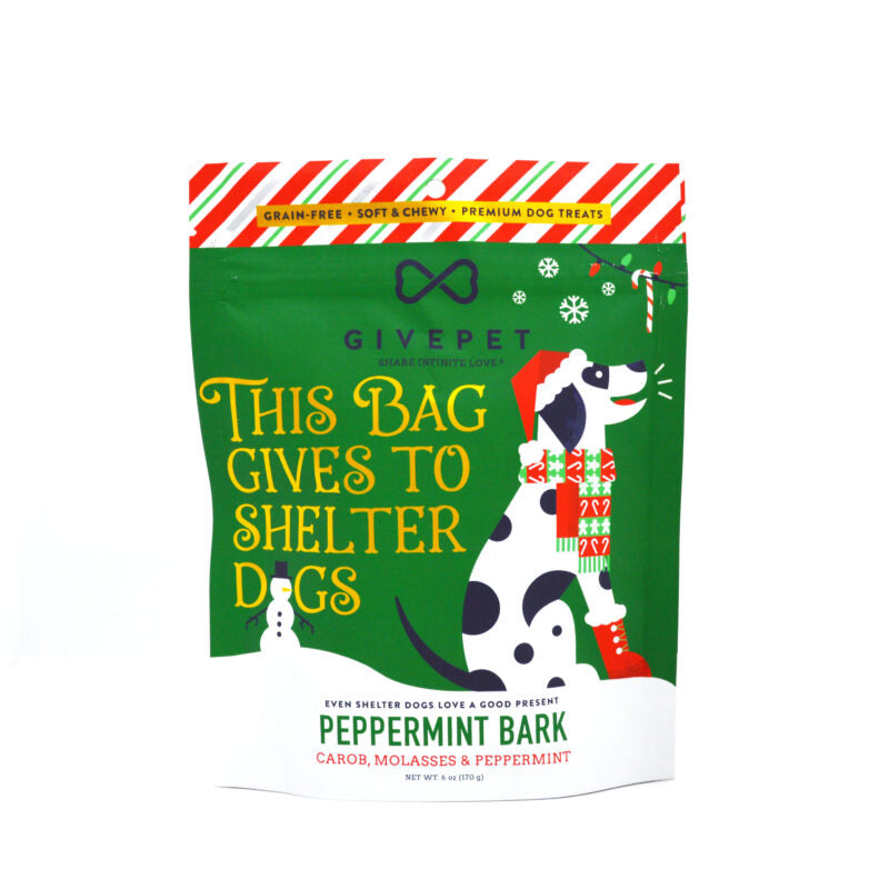 Give Pet Peppermint Bark Treats