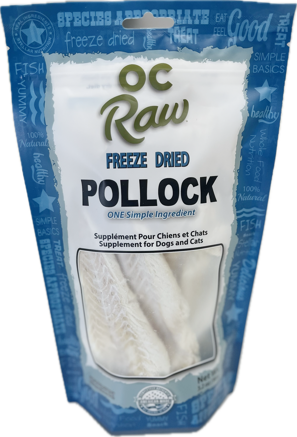 Freeze-Dried Pollock
