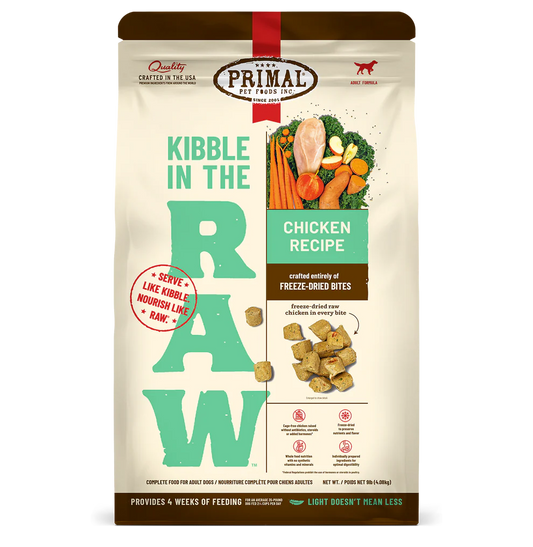 Primal Kibble in the Raw Chicken Recipe
