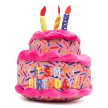 Birthday Cake Dog Toy