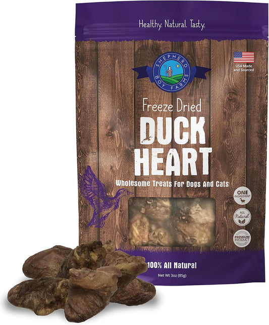 Freeze-Dried Duck Heart