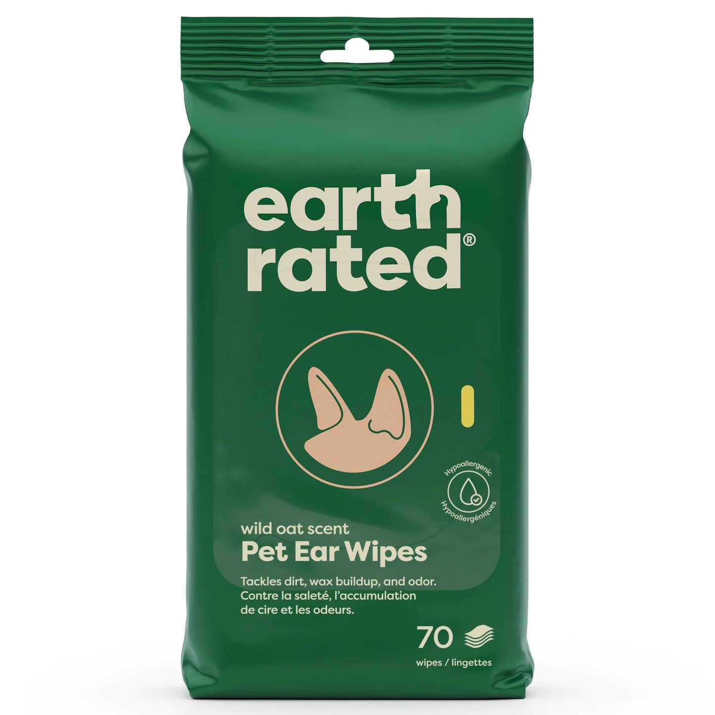 Earth Rated Pet Ear Wipes