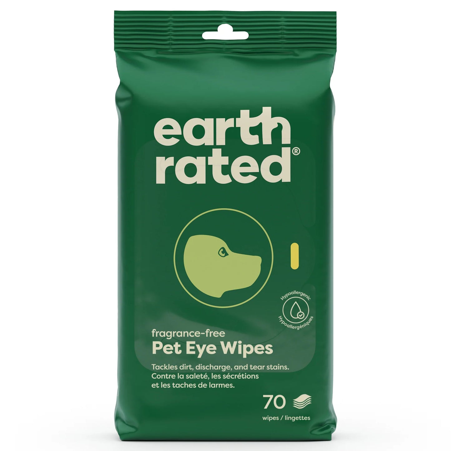 Earth Rated Pet Eye Wipes