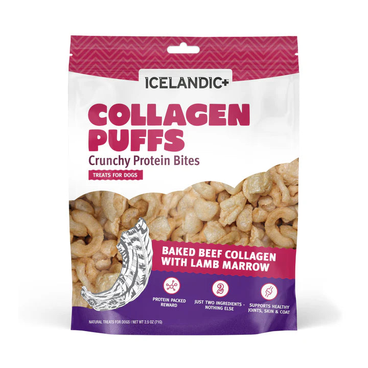 Beef Collagen Puffs with Lamb Marrow