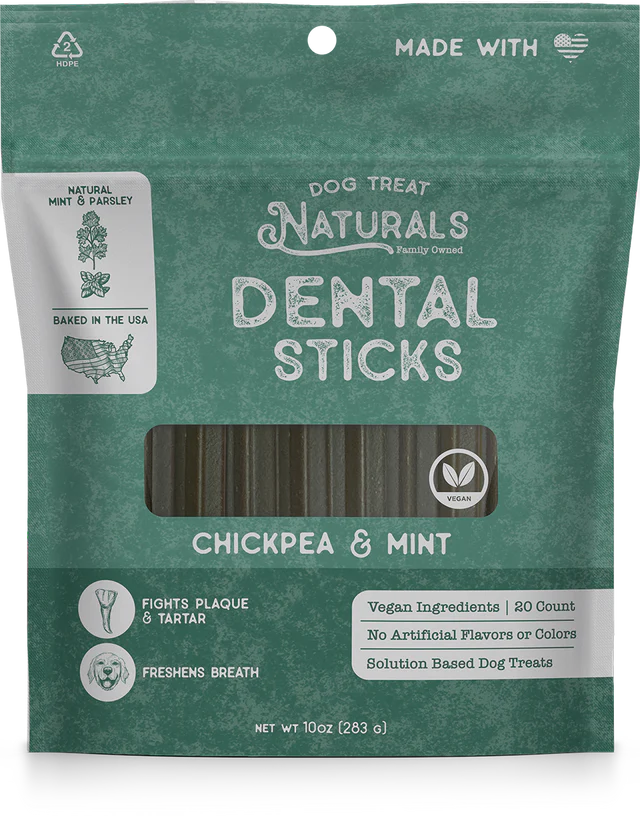 Chickpea & Mint Dental Sticks