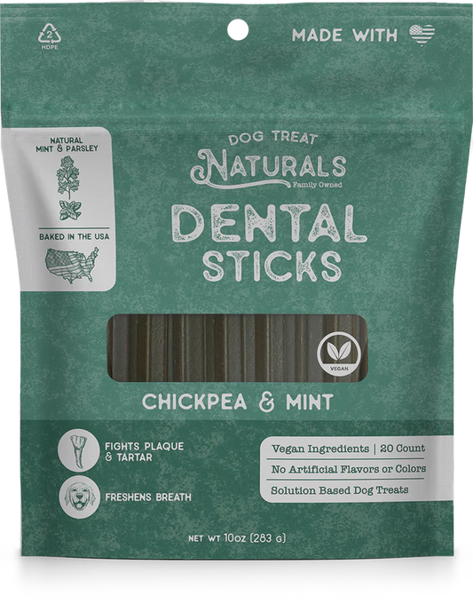 Chickpea & Mint Dental Sticks