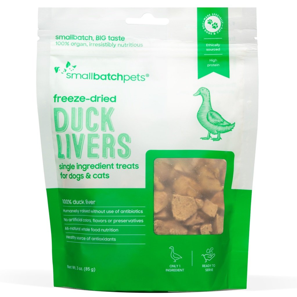 Freeze-Dried Duck Livers