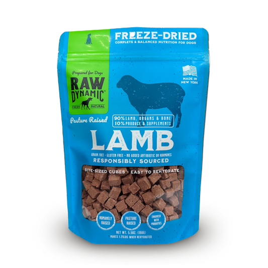 Raw Dynamic Freeze-Dried Lamb