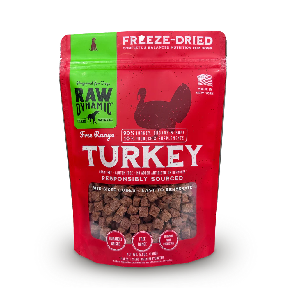 Raw Dynamic Freeze-Dried Turkey