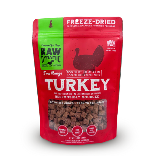 Raw Dynamic Freeze-Dried Turkey