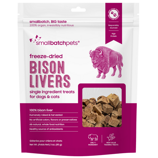 Freeze-Dried Bison Livers