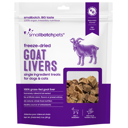 Smallbatch Freeze-Dried Goat Liver