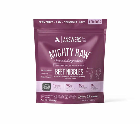 Answers Raw Beef Nibbles 2.2lb