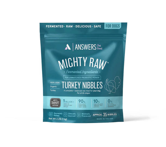 Answers Raw Turkey Nibbles 2.2lb