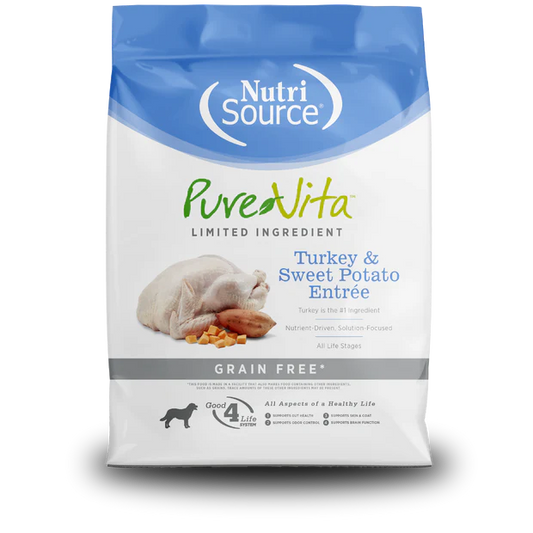 Pure Vita Grain Free Turkey & Sweet Potato Entree