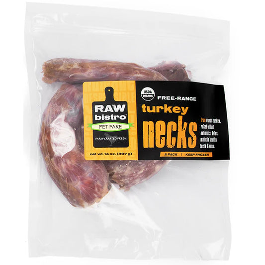 Raw Bistro Organic Turkey Necks