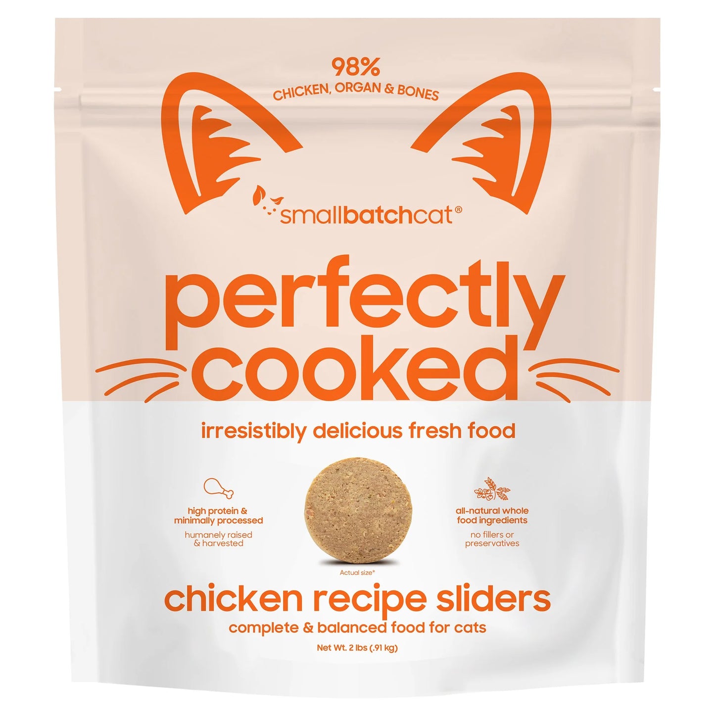 Smallbatch Perfectly Cooked Chicken Cat Food