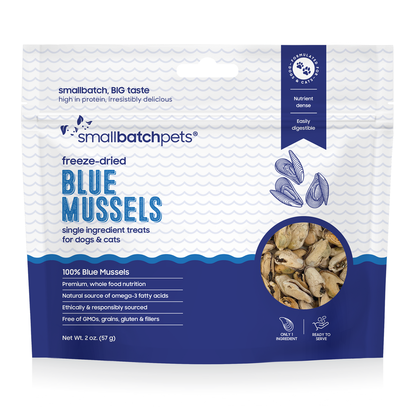 Freeze-Dried Blue Mussel's