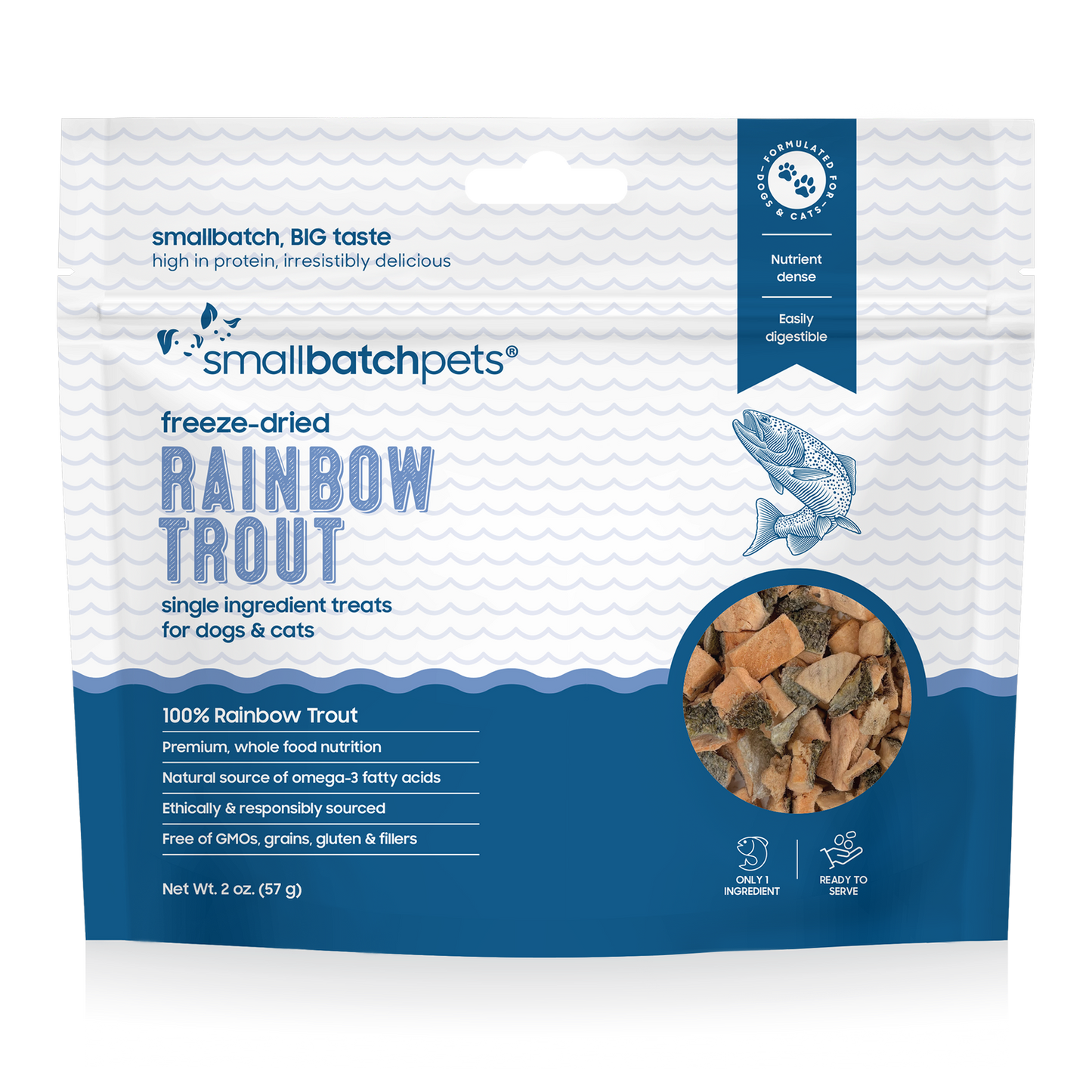 Freeze-Dried Rainbow Trout