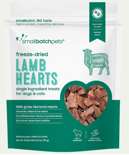 Freeze-Dried Lamb Hearts