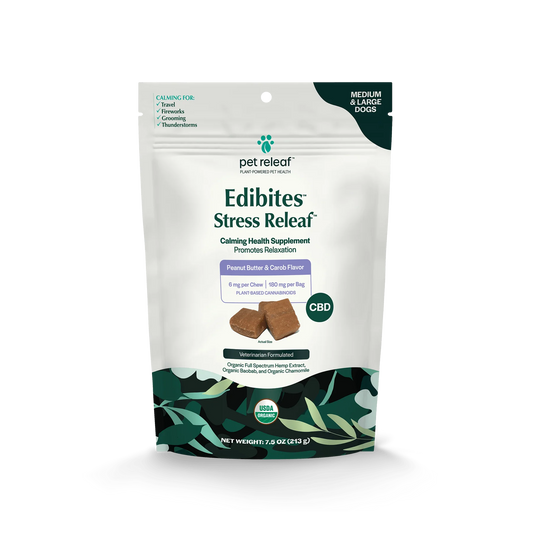 Edibites Stress Releaf Peanut Butter & Carob