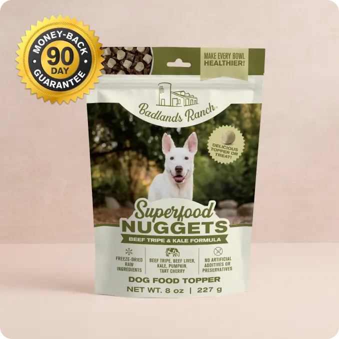 Badlands Ranch Superfood Nuggets Beef Tripe & Kale Formula