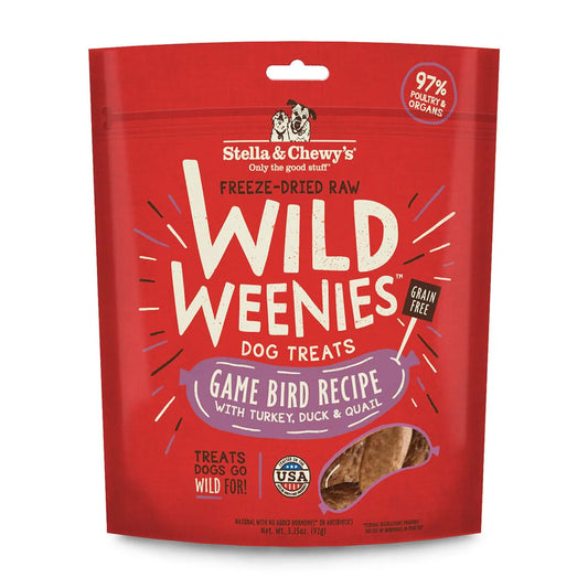 Stella and Chewy Game Bird Weenies