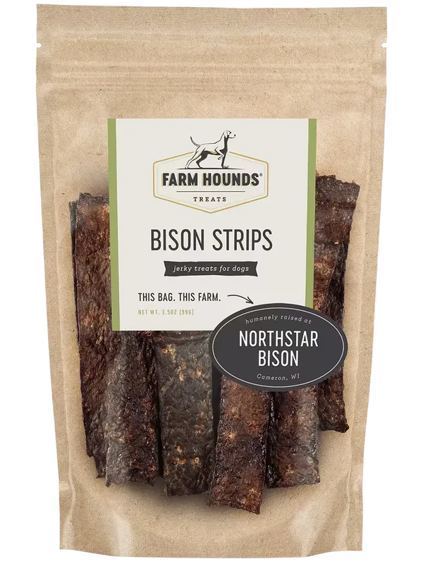 Farm Hounds Bison Strips