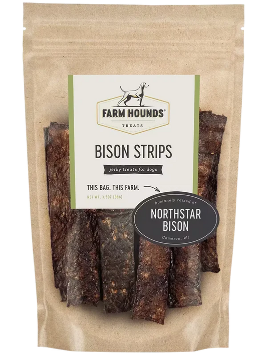 Farm Hounds Bison Strips