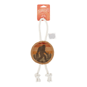 Territory Leather Bigfoot Tug Toy