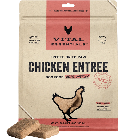 Freeze-Dried Chicken Patties